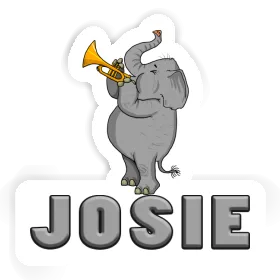 Josie Sticker Elephant Image