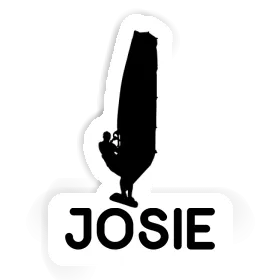 Josie Sticker Windsurfer Image