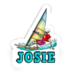 Surfer Sticker Josie Image