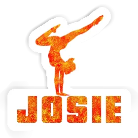 Sticker Yoga Woman Josie Image