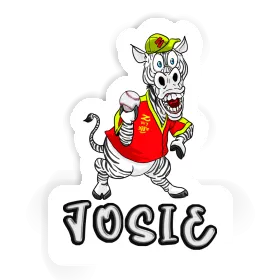 Sticker Josie Zebra Image