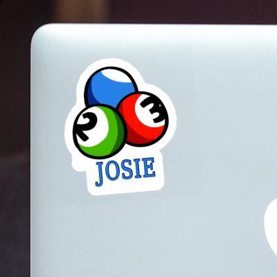 Billiard Ball Sticker Josie Image