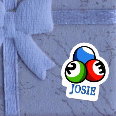 Josie Sticker Billiard Ball Josie Sticker Billiard Ball Image