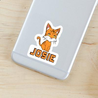 Katze Sticker Josie Laptop Image