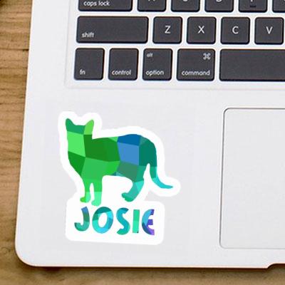 Cat Sticker Josie Laptop Image