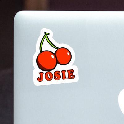 Josie Sticker Cherry Laptop Image