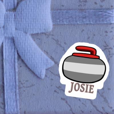 Josie Sticker Curling Stone Image