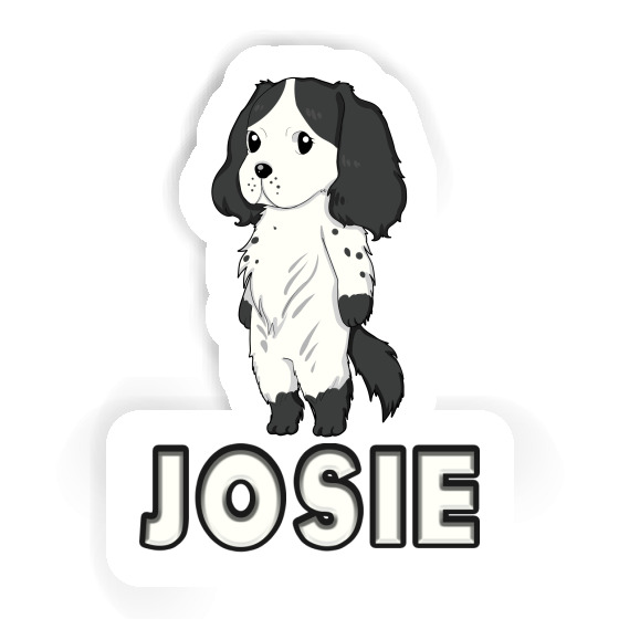 English Cocker Spaniel Sticker Josie Notebook Image