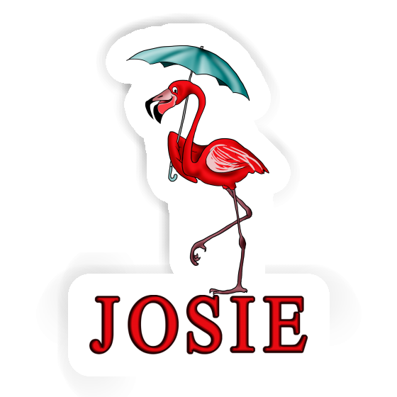 Josie Aufkleber Flamingo Gift package Image