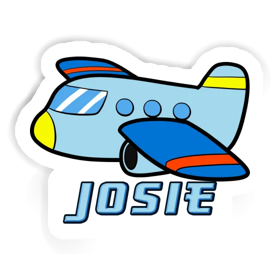 Sticker Josie Flugzeug Gift package Image