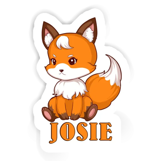 Sticker Josie Fox Notebook Image