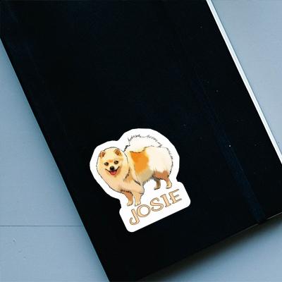 Josie Sticker German Spitz Notebook Image