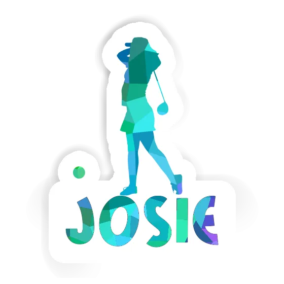 Josie Autocollant Golfeuse Image