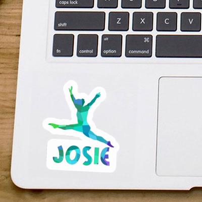 Sticker Gymnast Josie Laptop Image