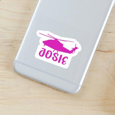 Sticker Josie Helicopter Laptop Image