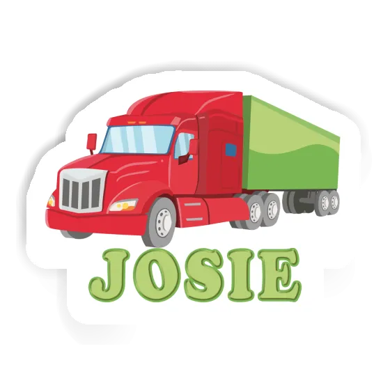 Josie Sticker Truck Notebook Image