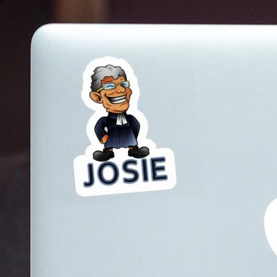 Vicar Sticker Josie Image