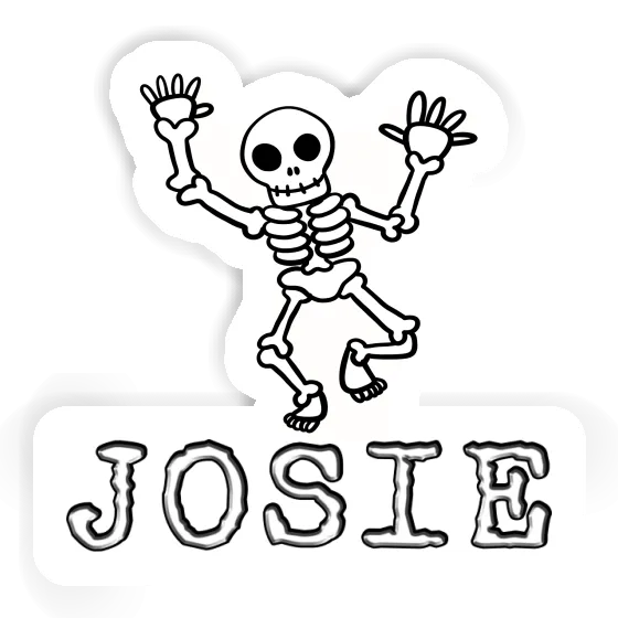 Josie Sticker Skelett Laptop Image