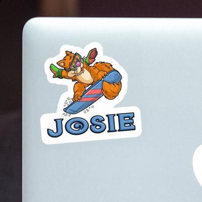 Josie Sticker Boarder Laptop Image