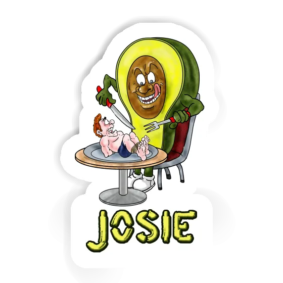 Avocat Autocollant Josie Notebook Image