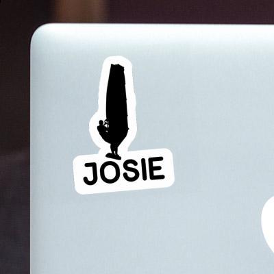 Josie Sticker Windsurfer Notebook Image