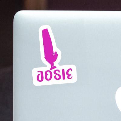 Sticker Josie Windsurfer Laptop Image