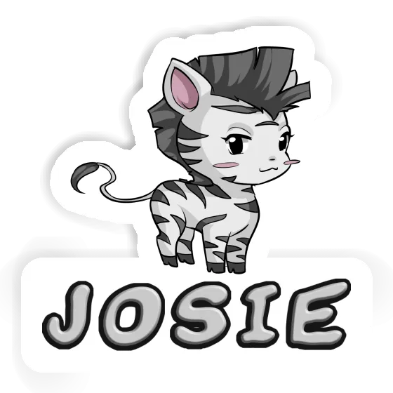 Sticker Zebra Josie Gift package Image