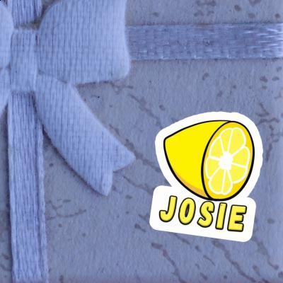 Autocollant Citron Josie Notebook Image