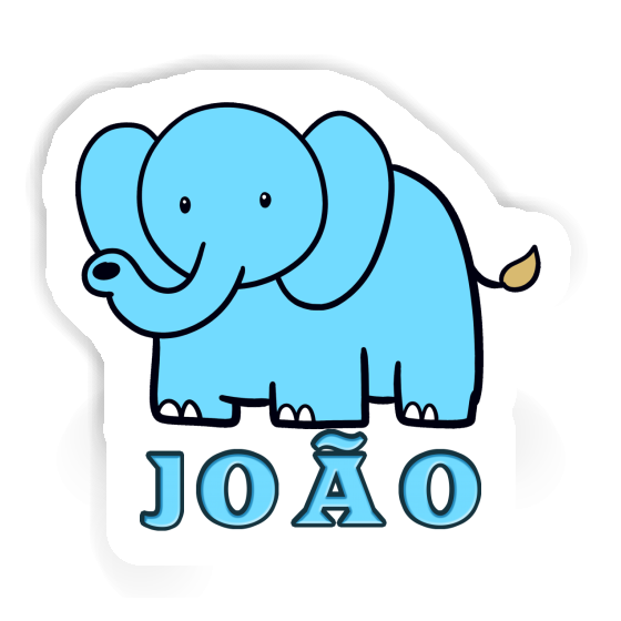 João Sticker Elephant Image
