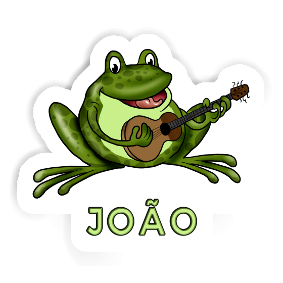 Gitarrenfrosch Sticker João Notebook Gitarrenfrosch Sticker João Gift package Image