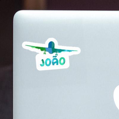 João Sticker Airplane Notebook João Sticker Airplane Gift package Image
