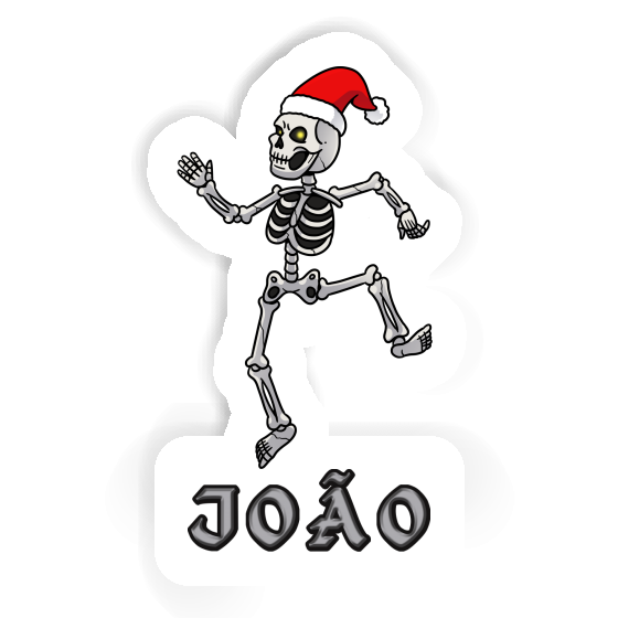 Sticker Christmas Skeleton João Sticker Christmas Skeleton João Image