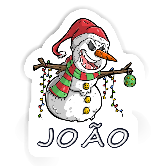 João Sticker Bad Snowman Notebook João Sticker Bad Snowman Notebook Image