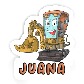 Autocollant Pelleteuse Juana Image