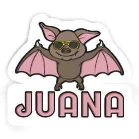 Juana Sticker Fledermaus Image
