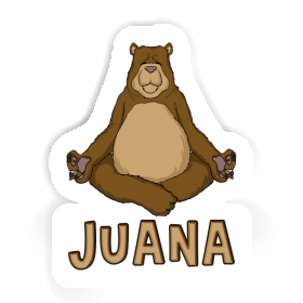 Yogi Autocollant Juana Image