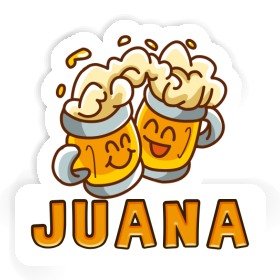 Juana Sticker Beer Image