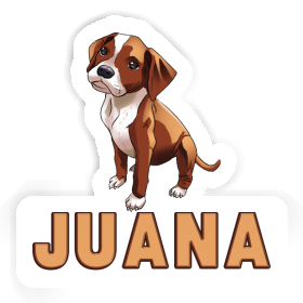 Autocollant Boxer Juana Image