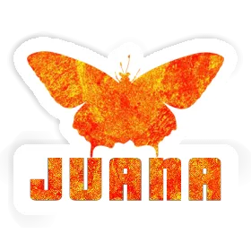 Sticker Schmetterling Juana Image