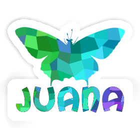 Aufkleber Schmetterling Juana Image