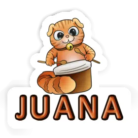 Juana Autocollant Chat Image
