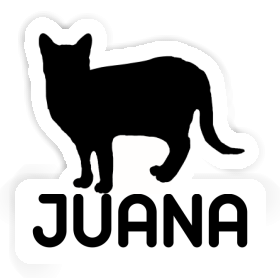 Chat Autocollant Juana Image