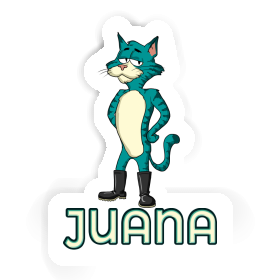 Chat Autocollant Juana Image