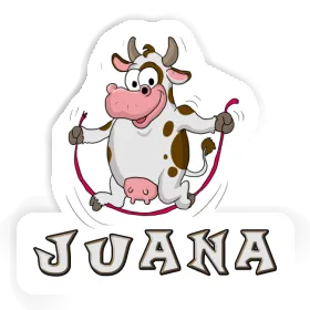 Sticker Fitness-Kuh Juana Image