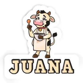 Chefköchin Sticker Juana Image