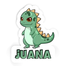 Sticker Dino Juana Image