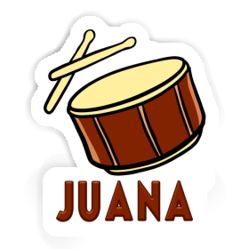 Autocollant Juana Tambour Image