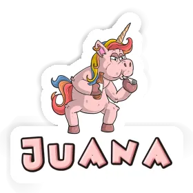 Autocollant Fumeuse Juana Image
