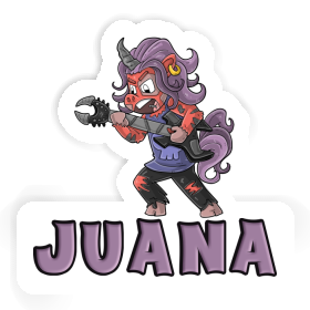 Juana Autocollant Rockeuse Image