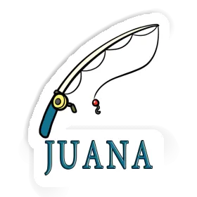 Autocollant Juana Canne à pêche Image